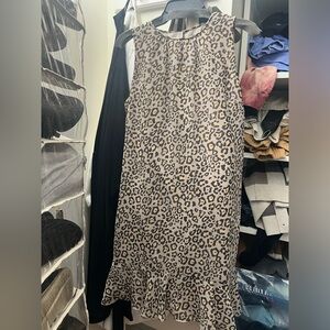 Loft Medium Leopard Dress